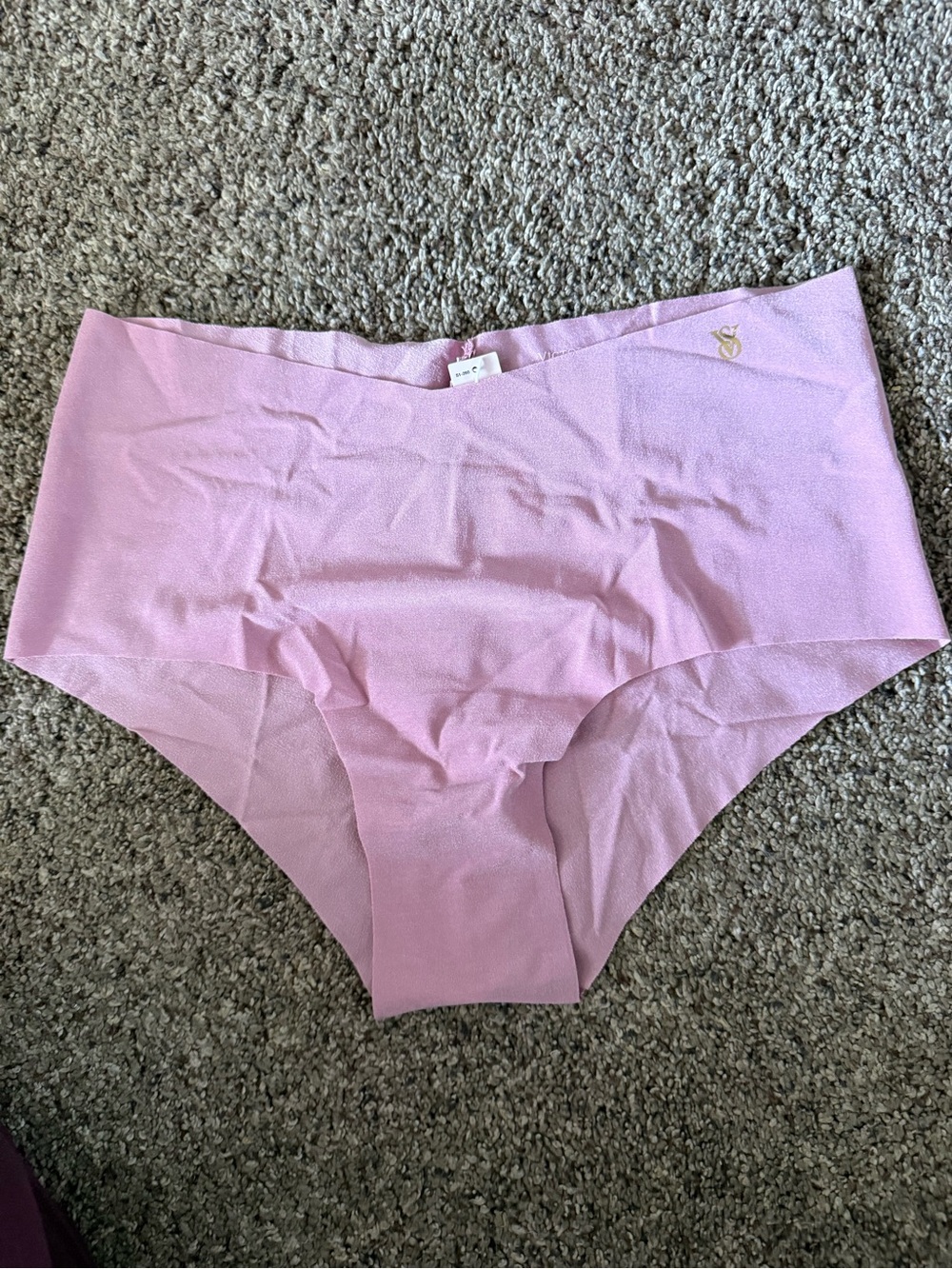 Victoria's Secret Light Pink Seamless High-Waist Briefs